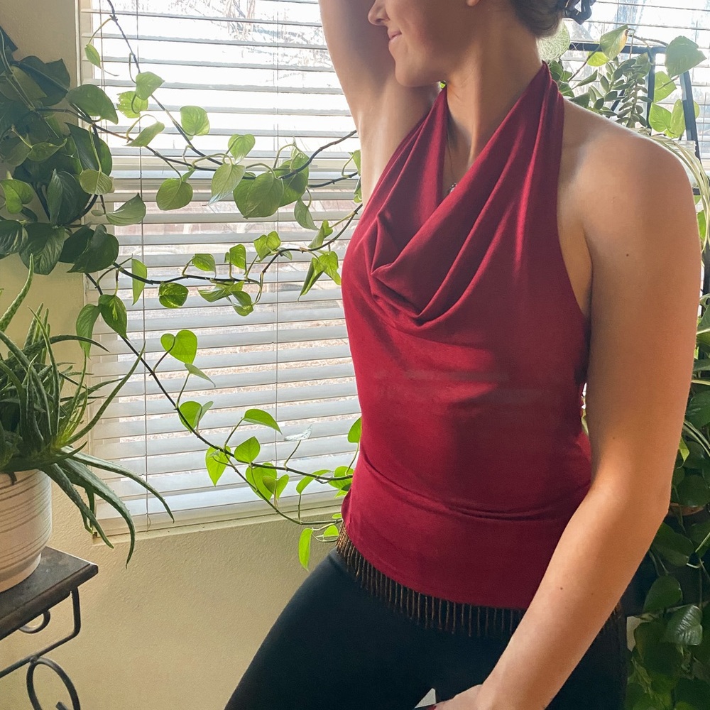 Red Tank top Medium